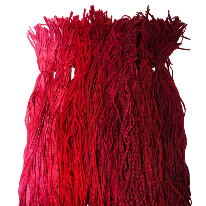 Rug Hooking Wool Bundle - All the reds